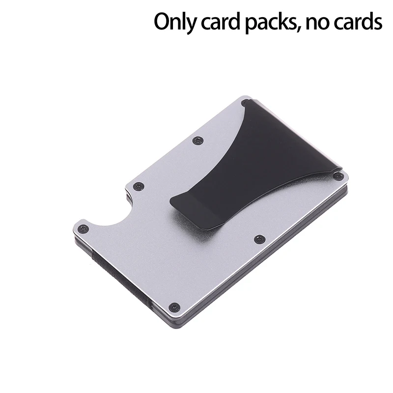 Slim RFID Minimalist Wallet with Money Clip – Anti-Theft Design