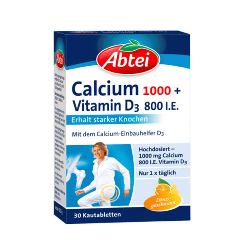 

Free shipping calcium 1000 vitamin D3 800 I.E. 30 pcs