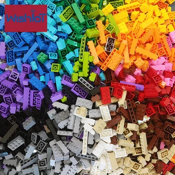 125/250g Building Blocks Bulk Set City Classic Bricks Colorful Assembly DIY Creative Toy Educational Interactive Toy for Kids 1