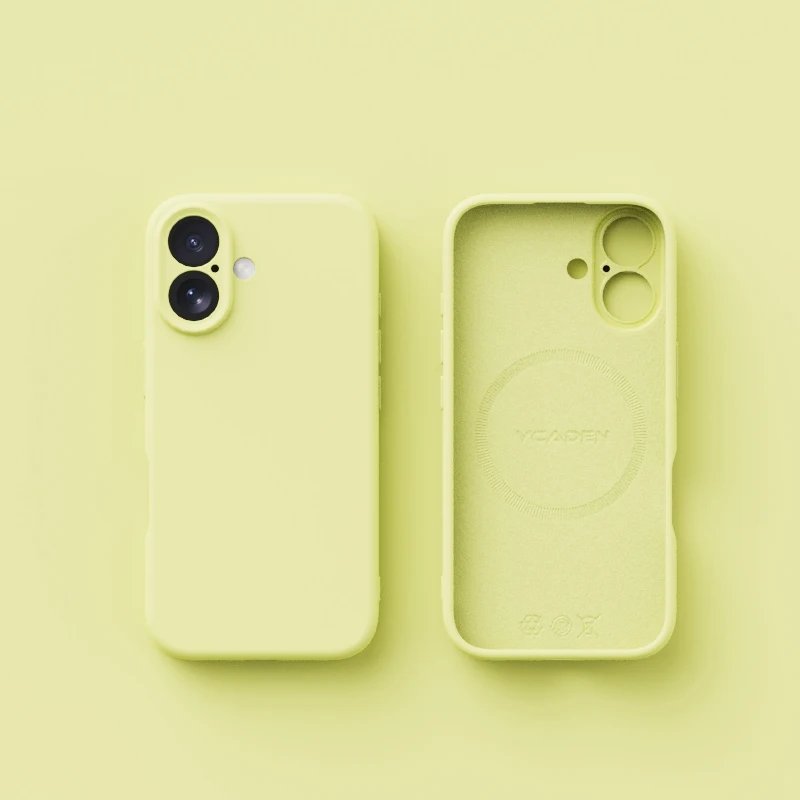 Original Liquid Silicone For Magsafe Magnetic Case For iPhone 17Air 16E 16 Plus 15 14 13 12 17 Pro Max Soft Matte Candy Cover 2