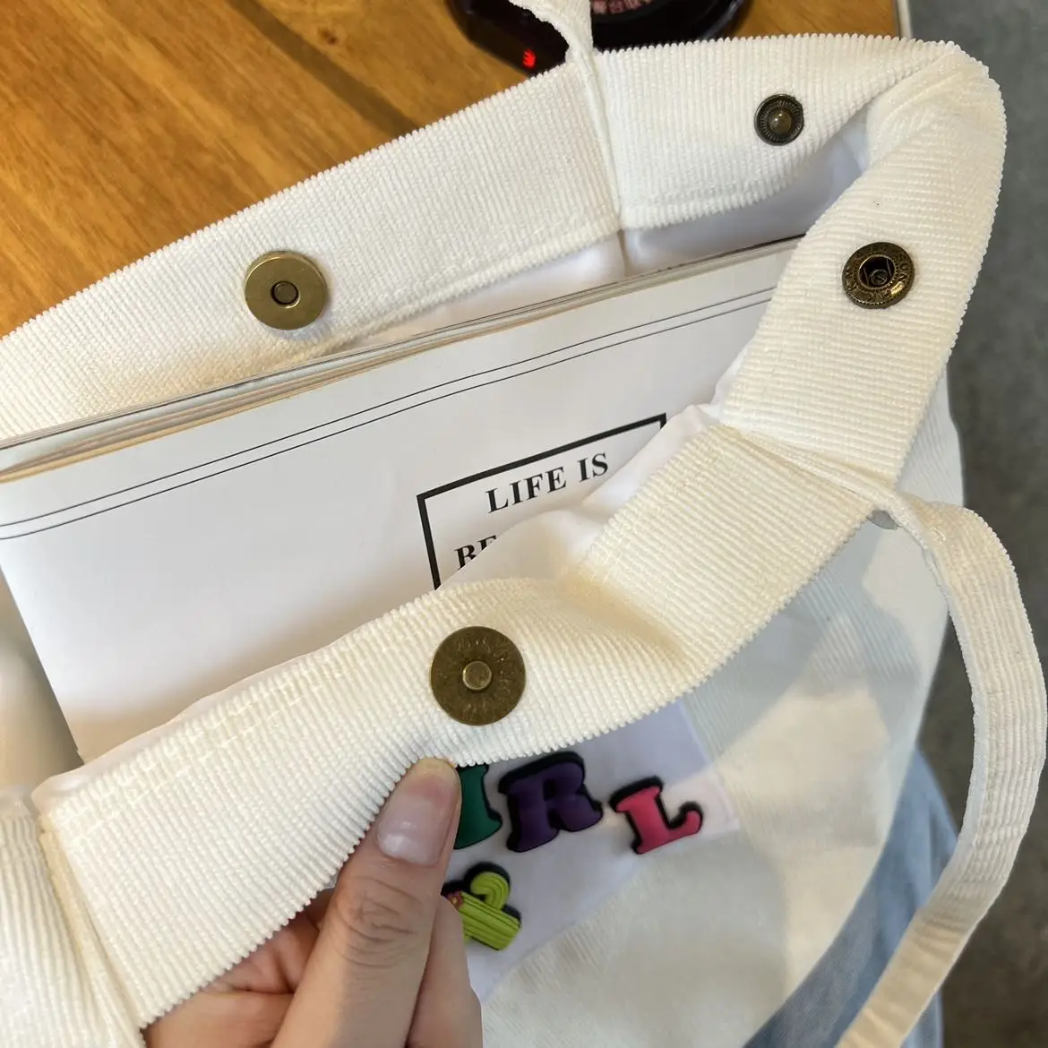 Pin Tote Bag