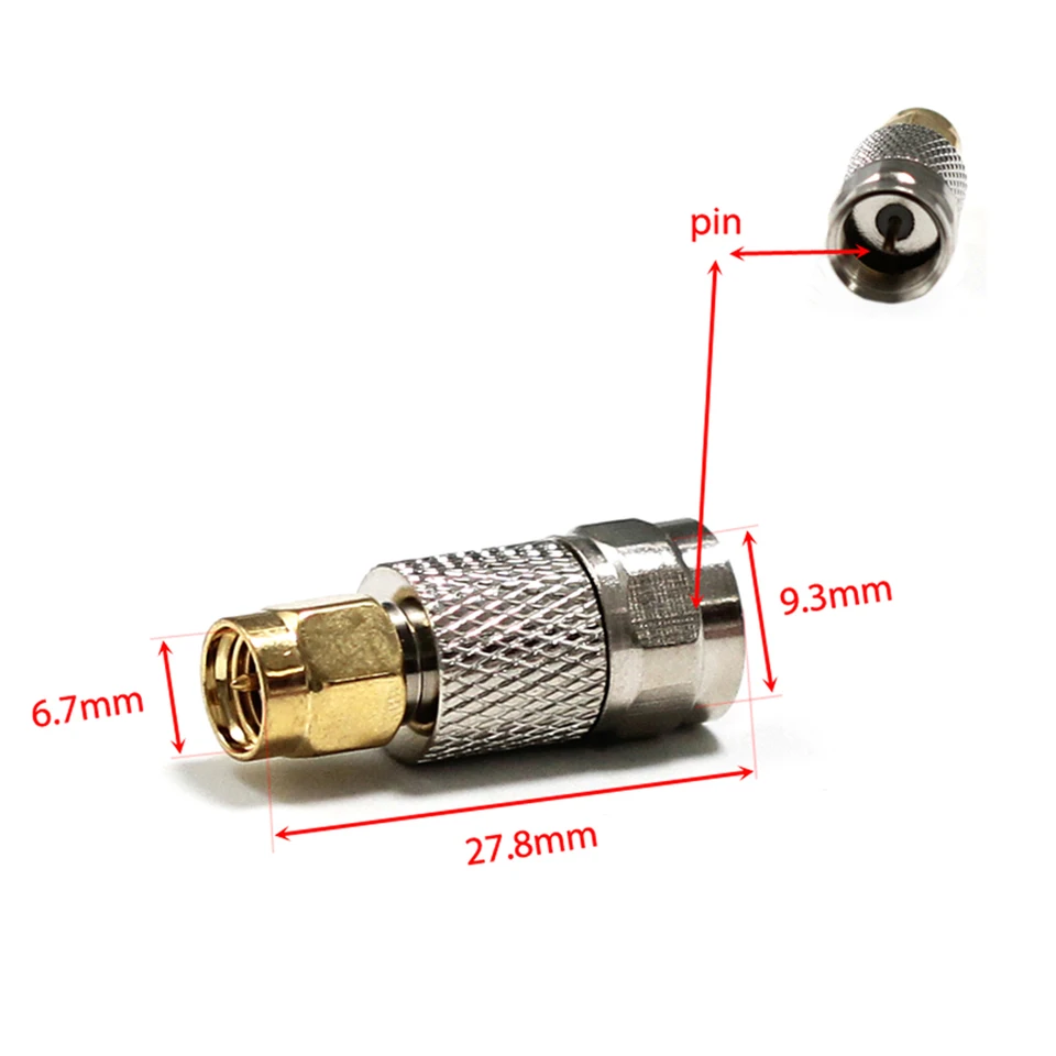 SMA MacHo Conectores A Coaxial Ra Radios - EBay
