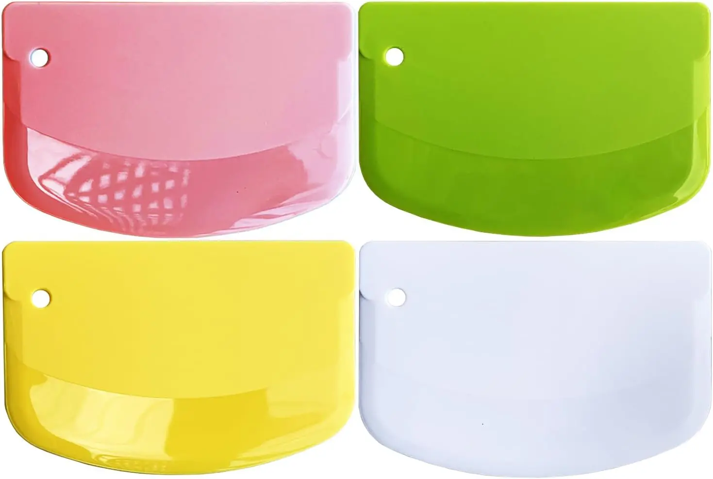 Cream Spatula Plastic Cake Cream Spatula Dough Knife Cutter Butter Batter Scraper Decorating Plain Smooth Edge Baking Tools