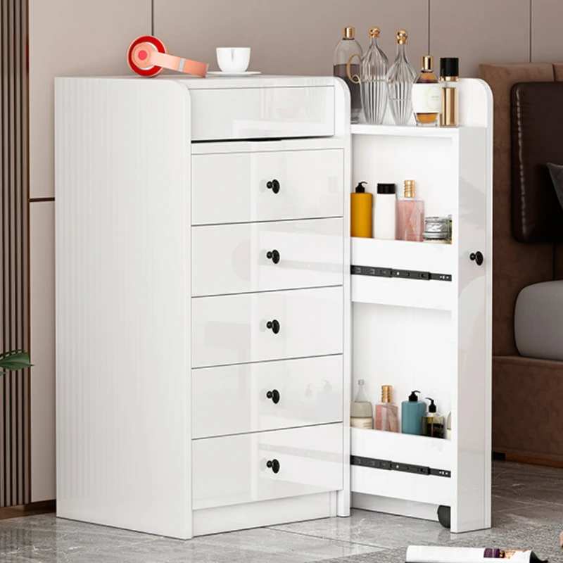 Organizador quarto penteadeira armários de luxo móvel branco maquiagem mesa  espelho multifunções meuble quarto móveis w - AliExpress