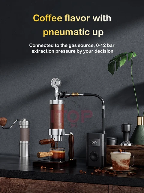 ITOP CM-HP Manual Spinning Espresso Maker Manual Pneumatic Air Pressure Integrated Coffee Machine or Electric Heating Type Maker 2