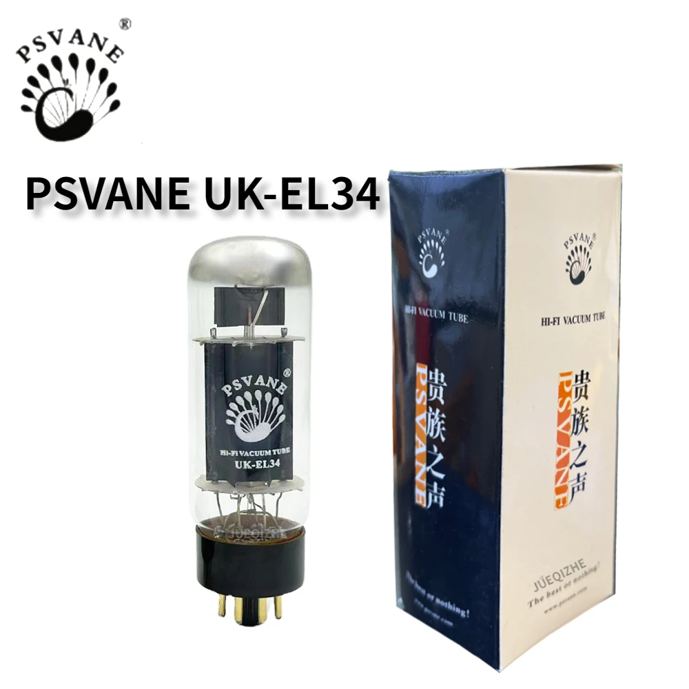 PSVANE UK-EL34 진공 튜브 업그레이드 EL34 EL34C 6CA7 6P3P 6L6 전자 정밀 매칭 증폭기