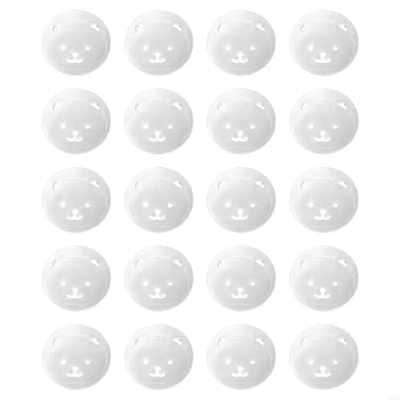 20pcs Set European 2 Loch Outlet Protector – Detail 3