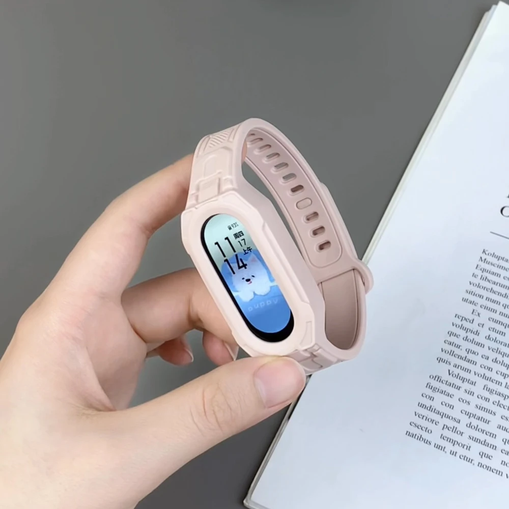 Enhanced Sport Bracelet Wristband with Silicone Strap and Case