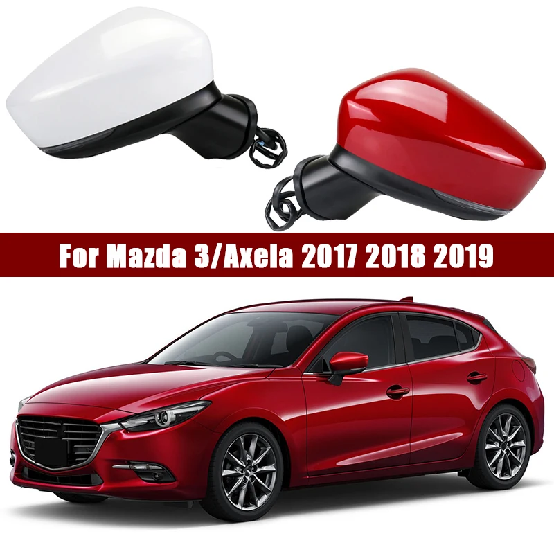 CarMirrorAssyForMazda3/Axela2017-2019AccessoriesWithHeatingTurnsignalElectricAdjustmentCarFoldMirrorAssembly-AliExpress34