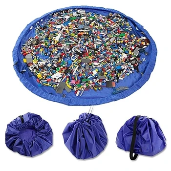 Children’s Toy Storage Bag & Play Mat – Large Durable Organizer 1