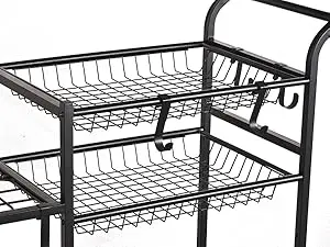 GARDEN TOOL STORAGE SHELVES