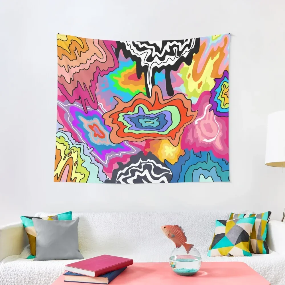 

trippy Tapestry Bedroom Decor Aesthetic Wall Decorations Aesthetic Room Decorations Tapestry