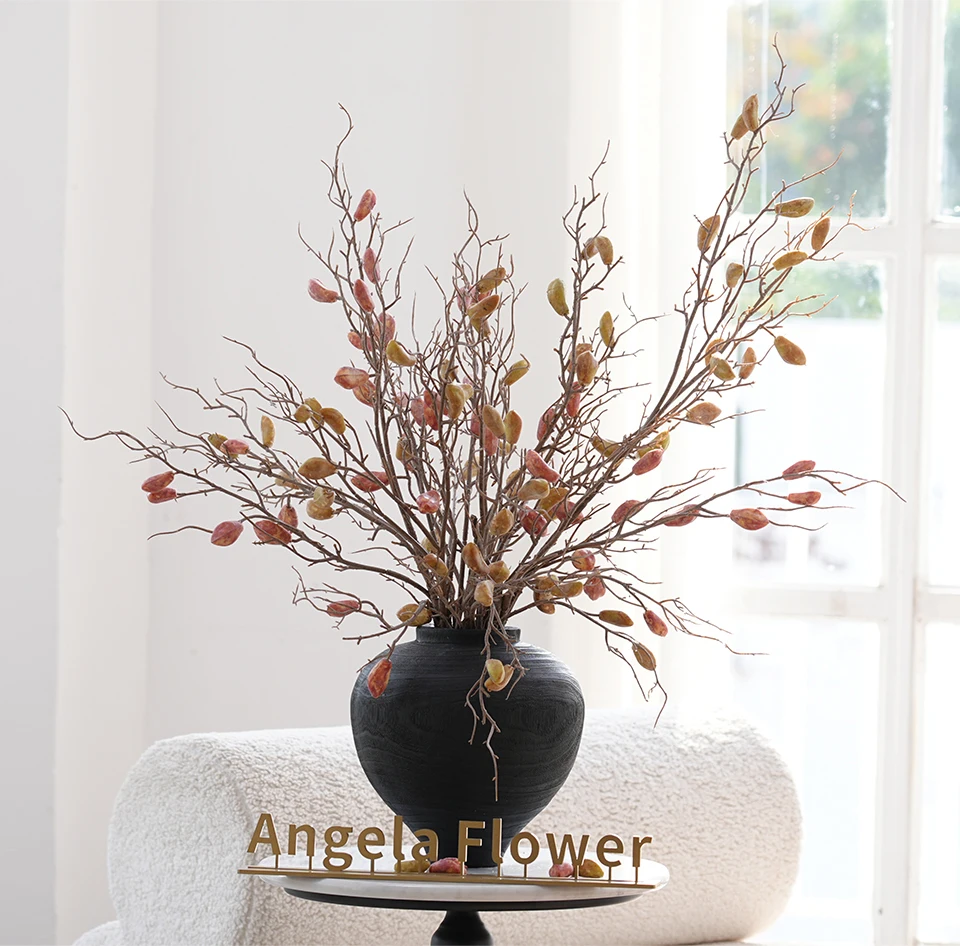 Description Picture 2 of itemA2024 Artificial Plastic Plants Fruit Branch Room Table Vase Decor Wedding Floral Material DIY Garden Accessories Shooting Props