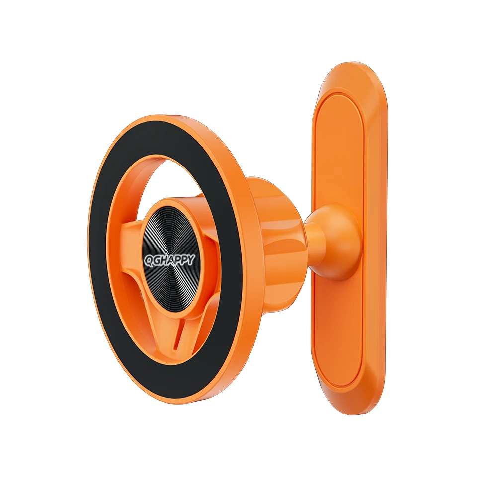 Enhanced Magnetic Phone Holder with 360° Rotation and Anti-Shake Design