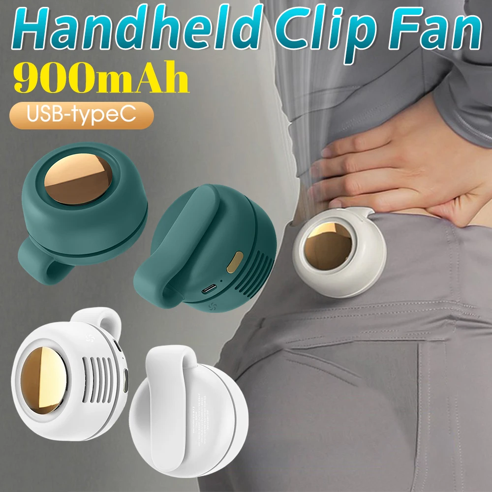 Portable Rechargeable ABS Clip Fan for Outdoor Use