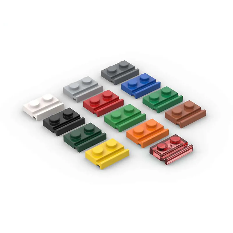 

Детали для конструктора MOC 32028, Модифицированная пластина 1x2 с дверной направляющей, Классическая Игрушка-конструктор, совместимая с аксессуарами