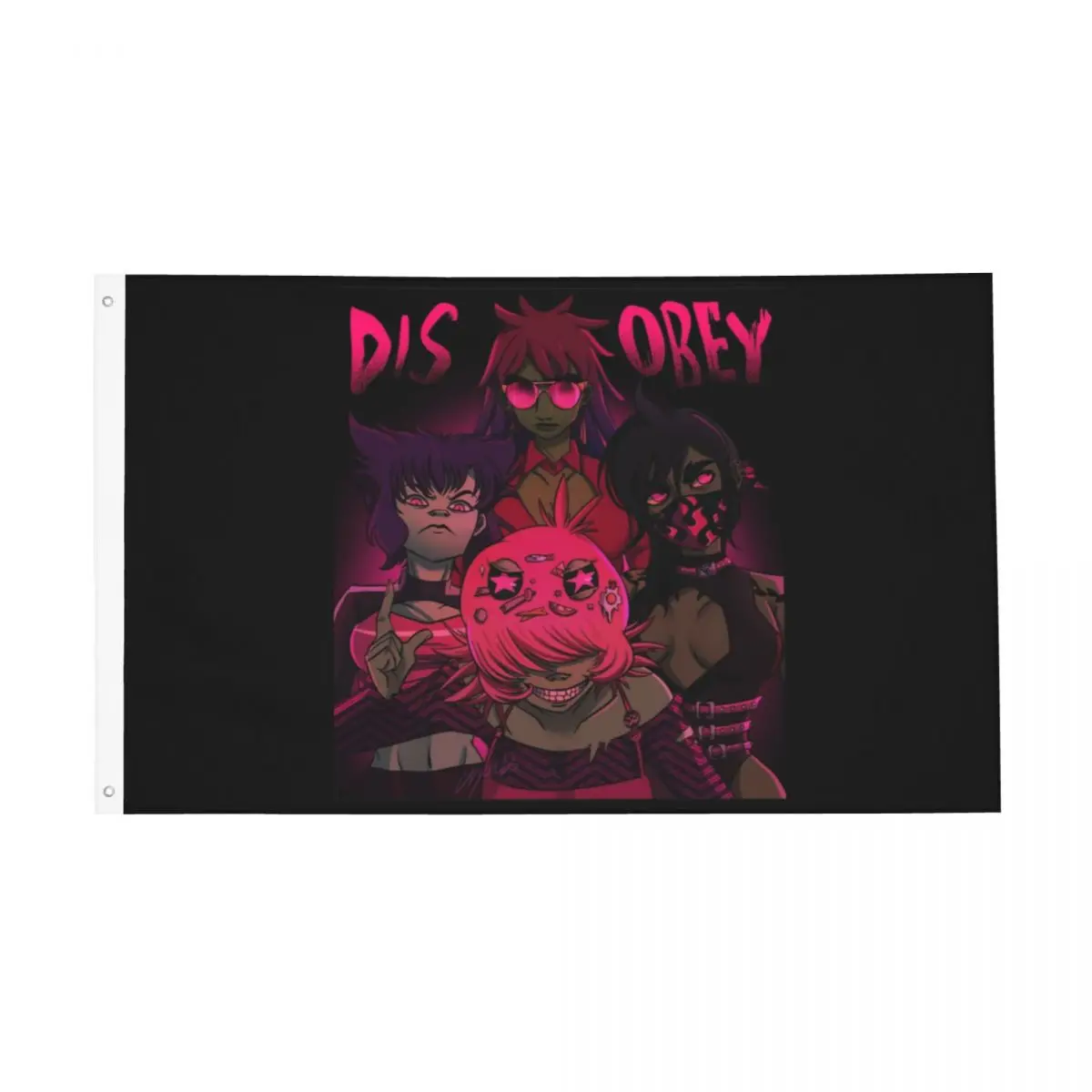 

Флаги Gorillaz, двусторонний наружный баннер, искусственный полиэфир, домашний декор для спальни, стен 3x5 футов