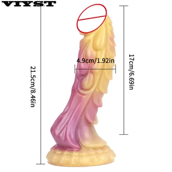 8 Types Alien Dildo Realistic Penis Soft Realistic Suction Cup Anal Plug Sex Toy Sexy Toys Woman Dildos Sexual Products Real 5