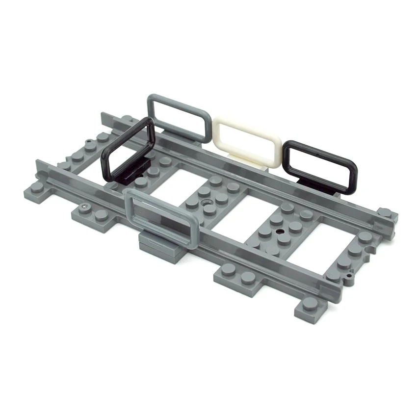 테크니컬 MOC 부품 빌딩 블록 1x4x2 울타리 가드레일 패널 조립 입자, 6187 DIY 브릭 완구와 호환 가능, 20 개