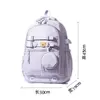 Kuromi Melody Large capacity Waterproof Backpack for School Kawaii Anime cosplay bag Travel Bag School Student Girl Gift 6