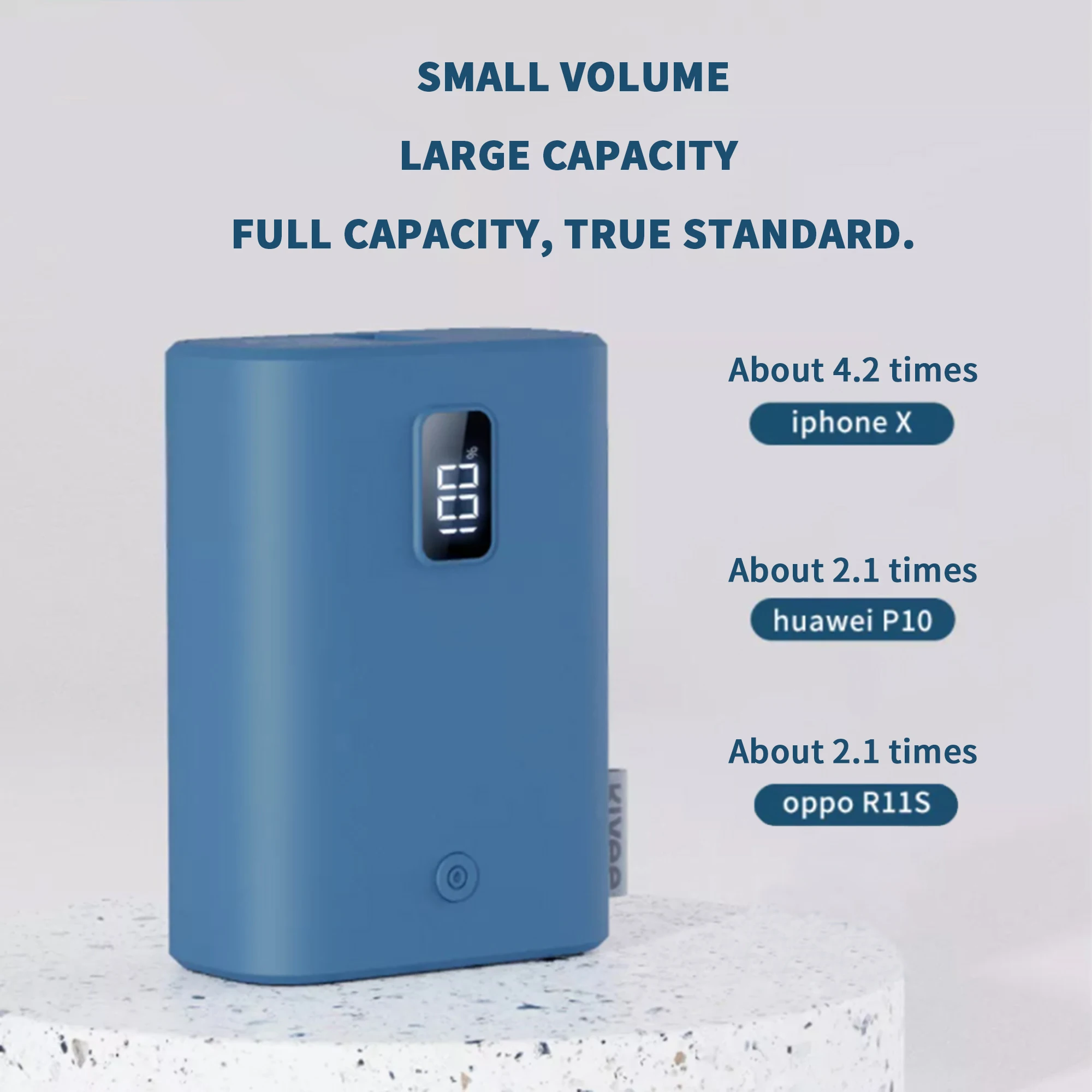 Portable Charger Power Bank, 10000mah Fast Charging Dual USB Battery Pack for phone, Tablet