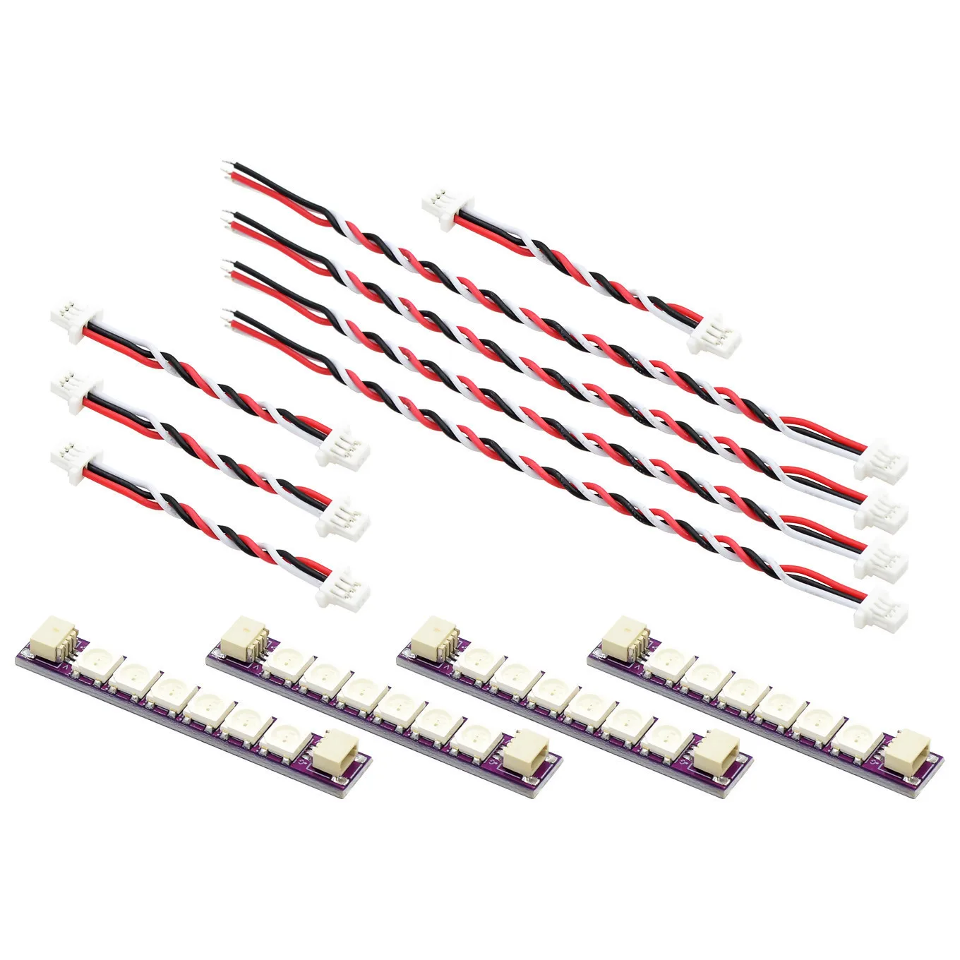 ตัวเลือกสินค้า แผงวงจรไฟ LED RGB 5050 ควบคุมได้ผ่าน Arduino