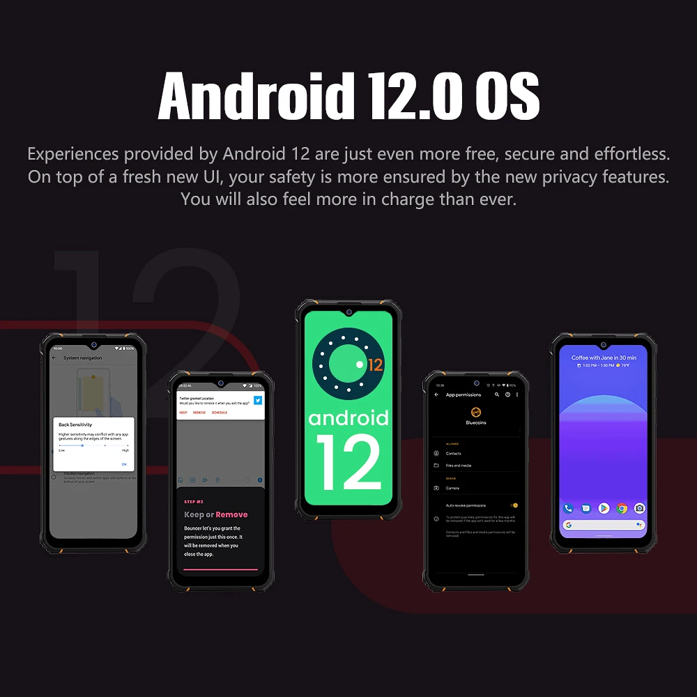 HOTWAV W10 Pro Rugged Device 15000mAh Large Battery Android 12 Octa-Core  6.53 Inch NFC 6GB 64GB 20MP