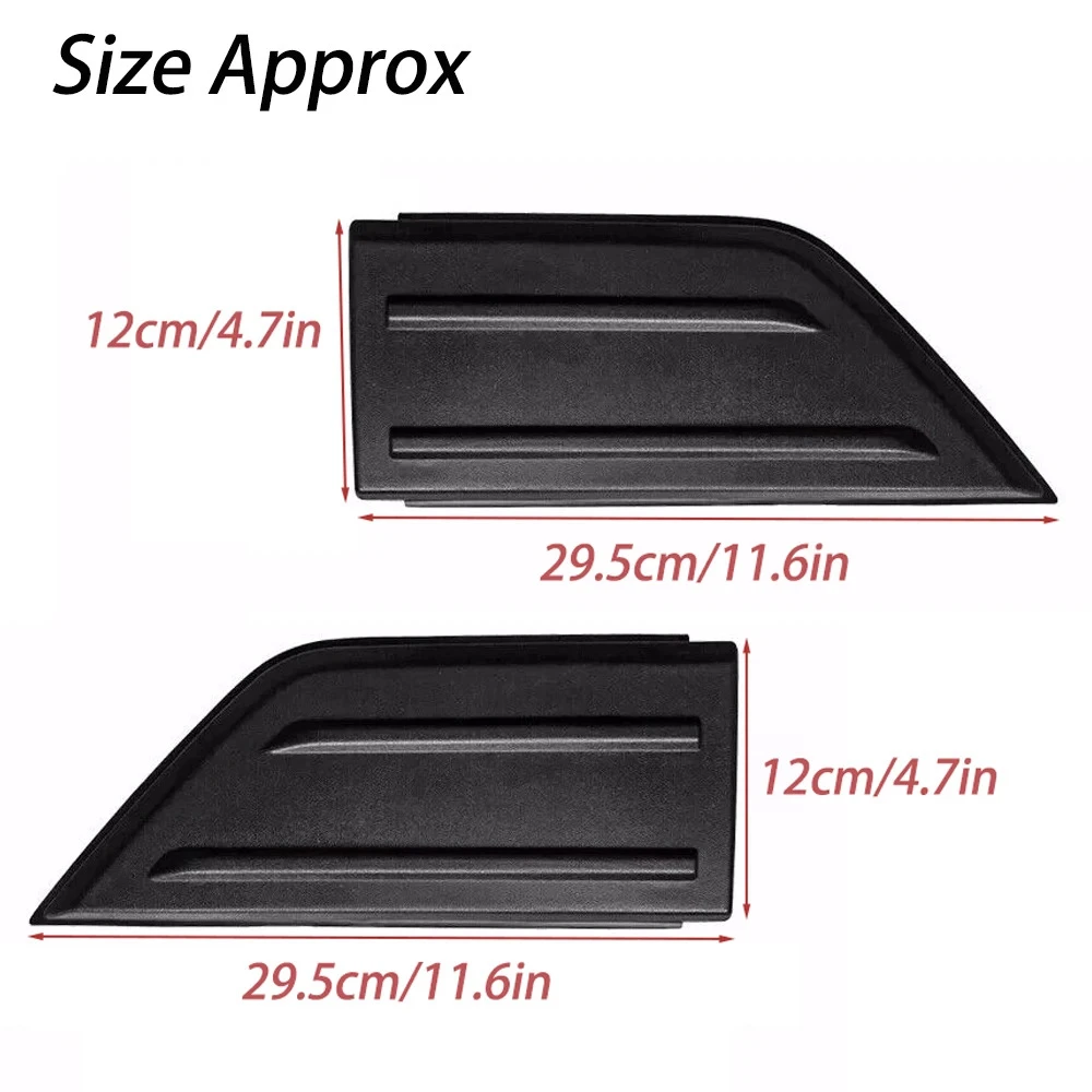ML3Z-17E810-AA ? 포드 F-150 2021-2024 액세서리용 프론트 범퍼 코너 패널 커버 트림 세트