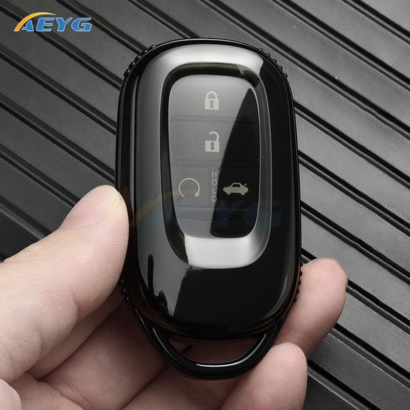 TPU Auto Schlüssel Fall Abdeckung Shell Fob Für Honda 2022 2023 2024 Accord Civic HR-V CR-V Pilot Sport SI EX EX-L Schlüsselbund Zubehör – Detail 2