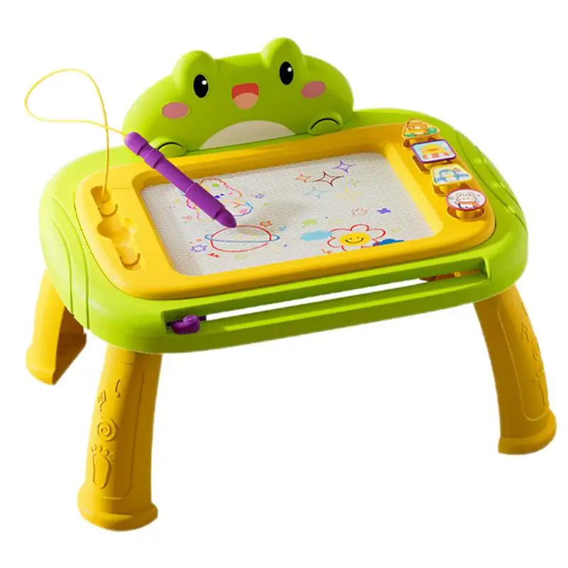 

Детская доска для рисования, доска для рисования, доска для малышей, блокнот для рисования, блокнот для рисования, мультяшная лягушка, доски для рисования с ножками стола