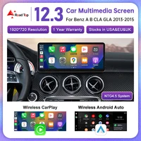 Écran tactile multimédia ultra performant pour Mercedes Benz Classe A/B CLA GLA W176 W246 2013-2015 NTG4.5 Radio Android Auto CarPlay sans fil 1