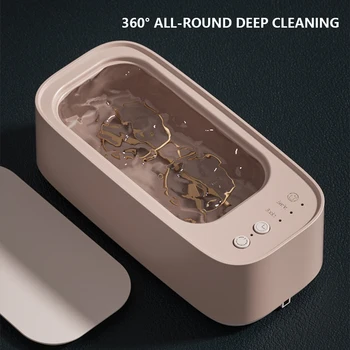 Ultrasonic Jewelry Eyeglasses Watches Cleaner Cleaning Machine 3 Gear Multi Function for Eyeglass/Braces/Comb/Razor/Makeup Brush 1