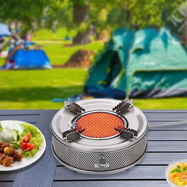 موقد غاز محمول للتخييم ،