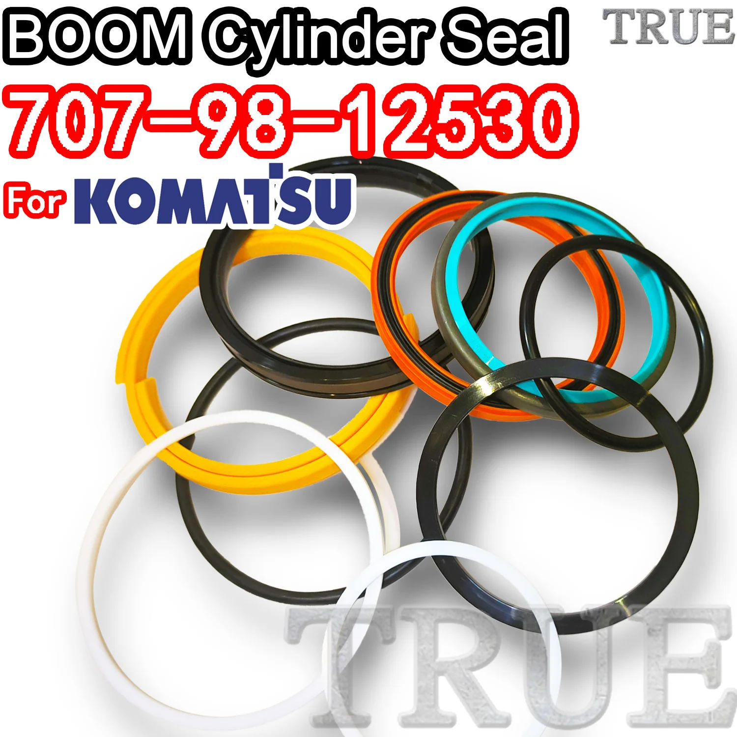 

For KOMATSU 707-98-12530 PC10-5 BOOM 7079812530 Excavator Oil Seals Kit Repair Nok Washer Skf Service Maintenance Floating Dust