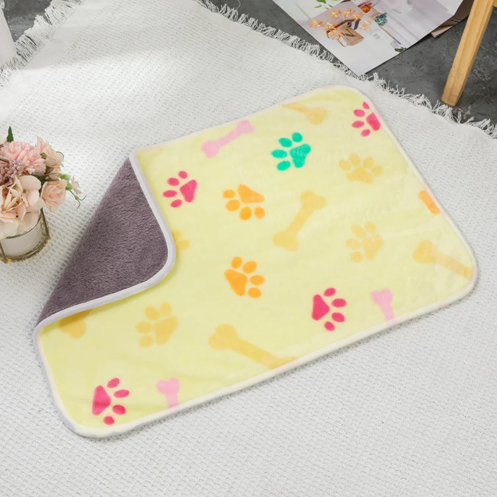 

3 Pcs Pet Blanket Comfortable Puppy Cat Blankets Warm Cage Couch Sleeping Mat Pad Sofa Throw Animal