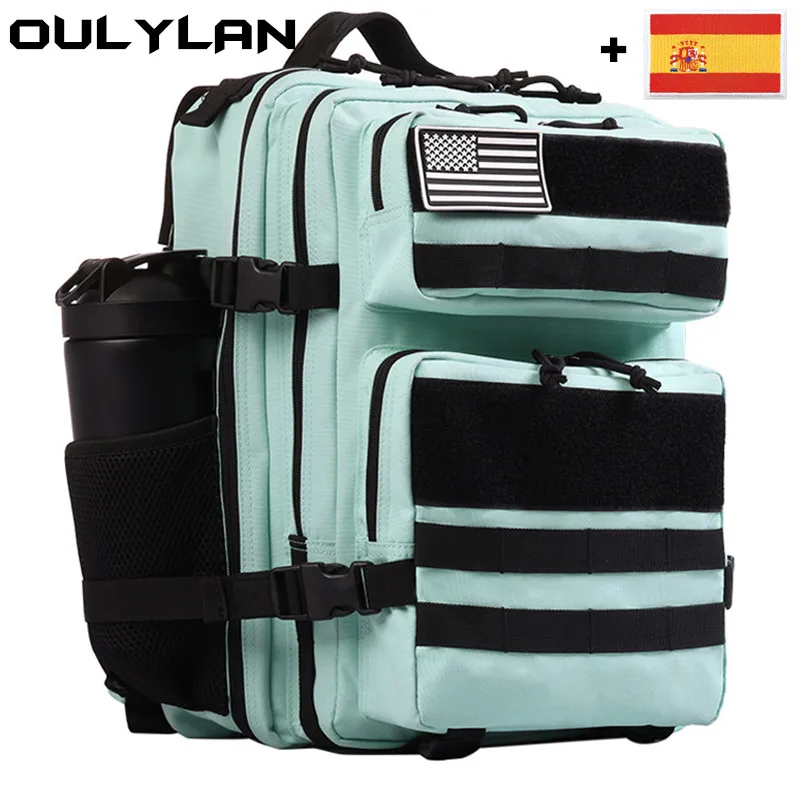 

Oulylan Waterproof Outdoor Military Rucksacks Tactical Blackpack 25L Tactical Travel Bag Mountaineering Hiking Rucksack