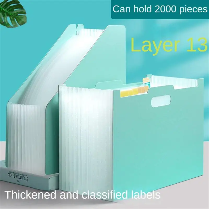 

Layers Expanding File Folder Large Capacity A4 Organizer Standing Accordions Bag Folder for Documents School Office Supplies