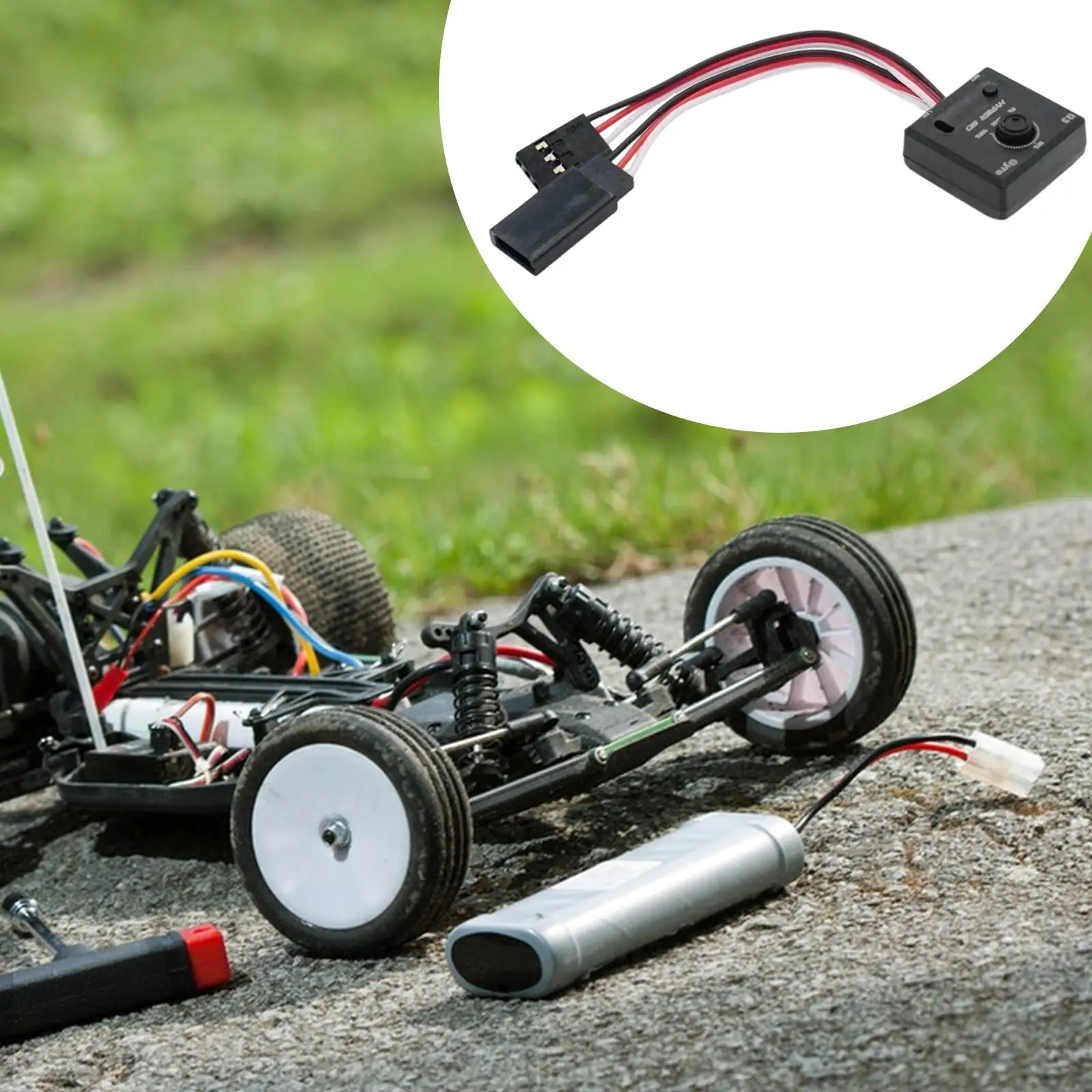 Gyroscope RC Mini Léger pour Voiture RC - Stabilité et Précision
