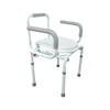 Toilet commode chairs with flip handle potty patient toilet commode chair 3
