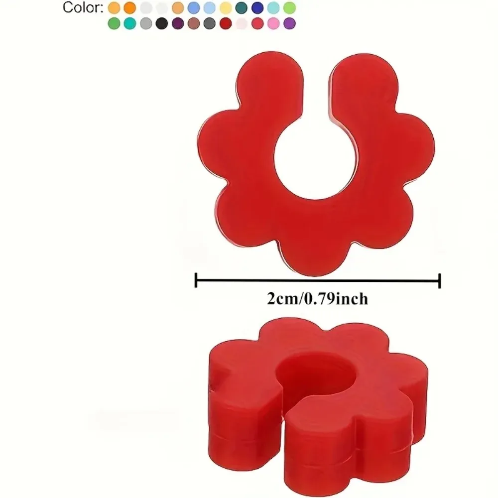 Colorful Silicone Drink Markers - Perfect for Parties and Gatherings