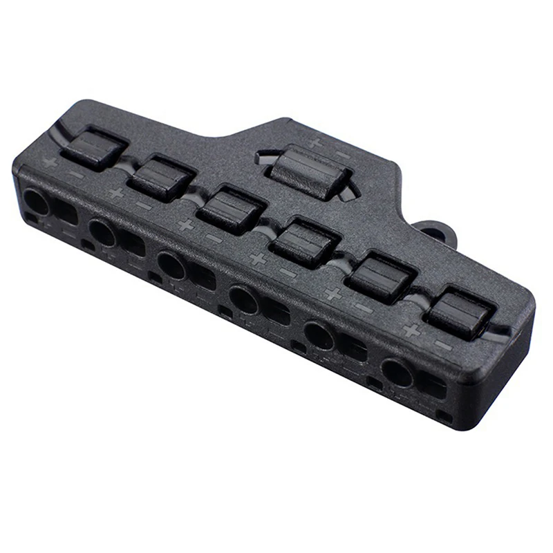 1pc Eisenbahn Zug Port Sharing Box 3/6 Verteilung Port Hub Für SMD Led Modell Miniatur Beleuchtung System DC lampe – Detail 5