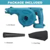 2200W Cordless Electric Air Blower & Suction Leaf Computer Dust Cleaner Collector Power Tools For Makita 18V Battery 6