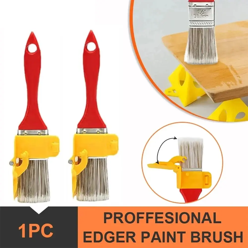 Edger Paint Brush Proffesional Clean Cut Tool Multifunctional Paint Edger Rollers Brush Wall Painting Tool For Home Kitchen