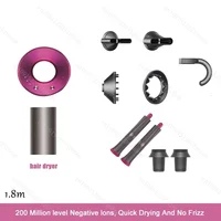 Professional Low Noise Styling Tools High-power High-speed Quick Drying Hair Dryer Negative Ion Leafless Blow Dryer 1