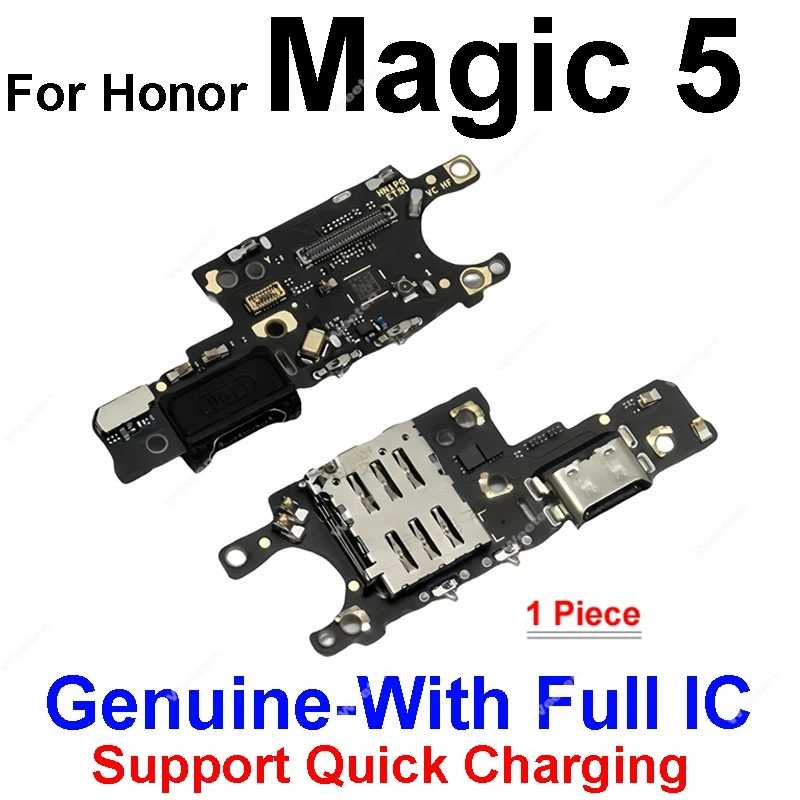 Universal Charging USB Dock with SIM Card Slot - Replacement Charger Board for Huawei Honor Magic Series