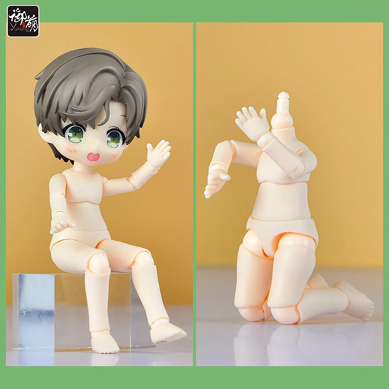 New 10cm Ymy Ob11 Doll Body for Gsc Head,1/12bjd,Obitsu 11Toys Accessories Repories Replacement Joint Hand-made 5