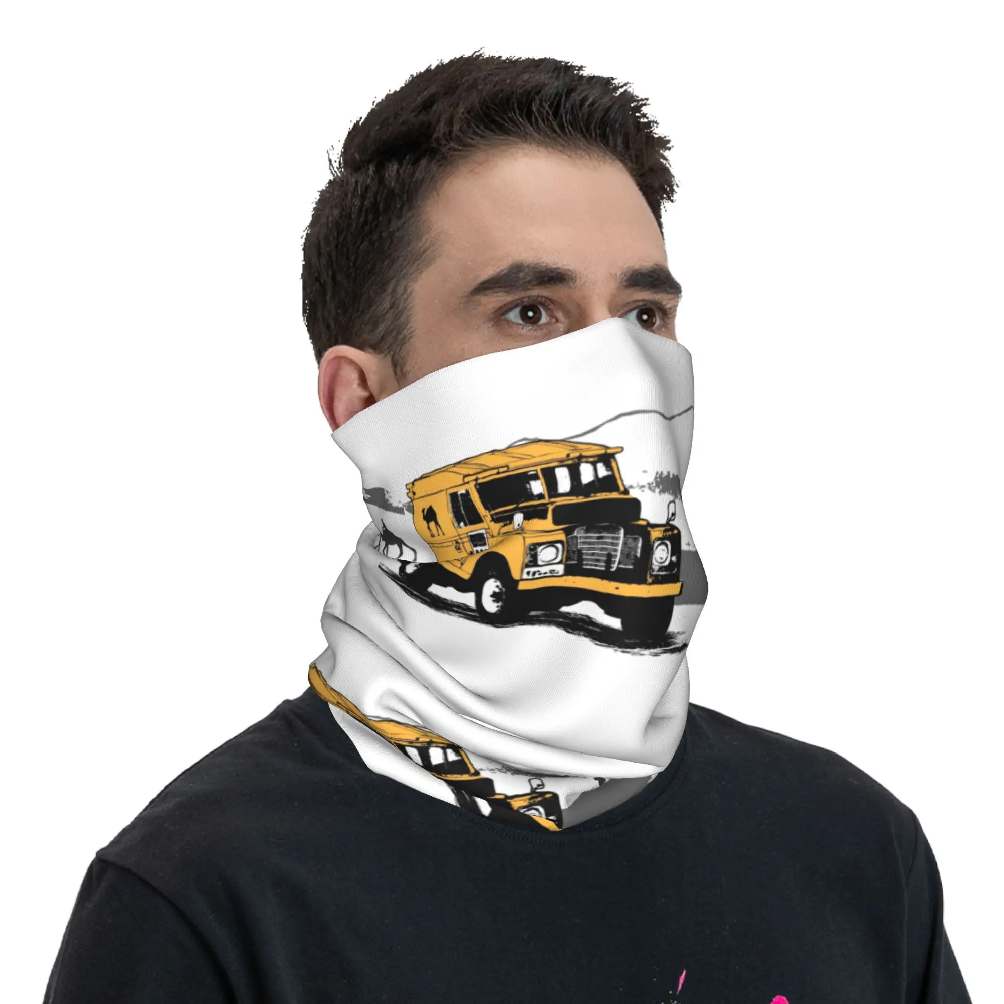 Camels Trophy Bandana Winter Neck Warmer Women Windproof Wrap Face Scarf for Ski Gaiter Headband