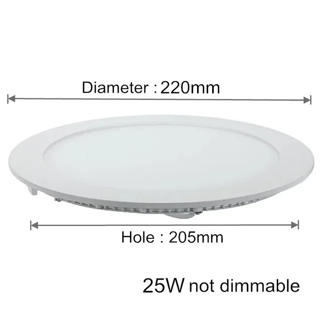 25W not dimmable