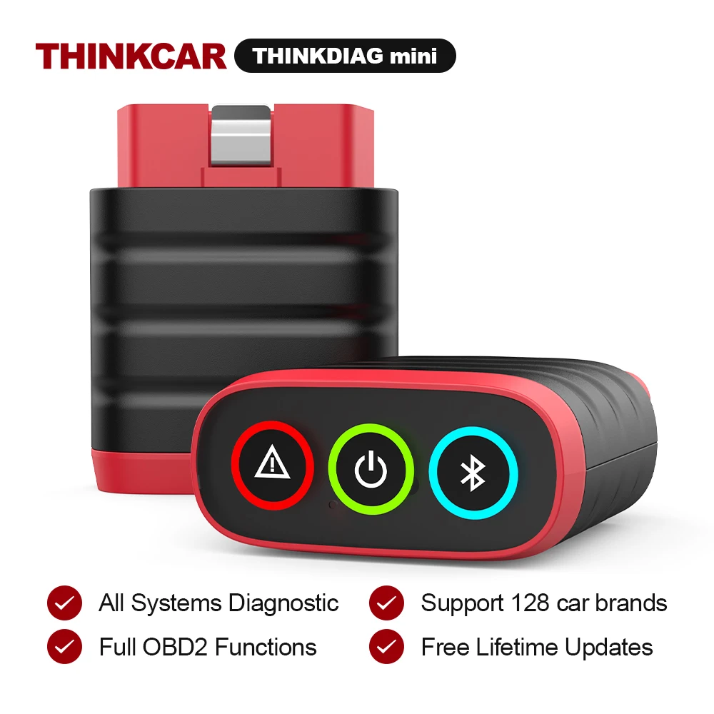 Thinkcar ThinkDiag Mini OBD2 Bluetooth Scanner Code Reader All System Scan DPF SAS EPB Full System OBDII Auto Diagnostic Tool image_1