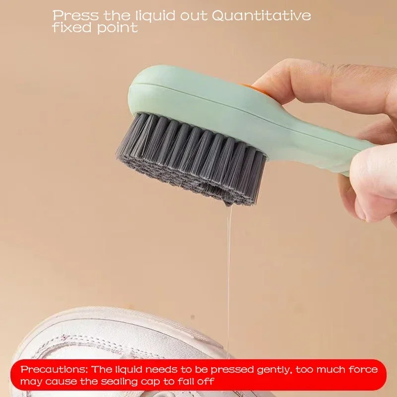 Shoe Brush Cleaning Brush Liquid Long Handle Clothes Board Household Cleaning Tool shoe brush interior cleaning brush laundry brush